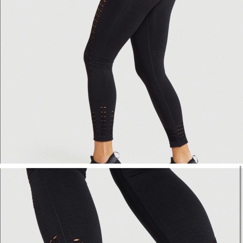 Gymshark Energy+ Seamless Leggings - Black Size S - Picture 10 of 10